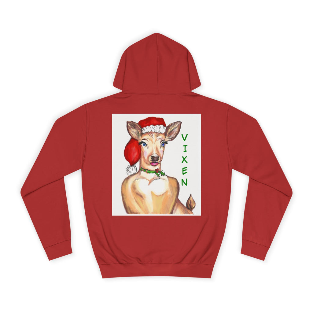 Vixen Reindeer Christmas Hoodie - Exclusively Designed by GIGI