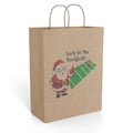 Christmas Gift Bag — 'Sack in the Backfield' Football Santa Paper Gift Bag Exclusively by GIGI