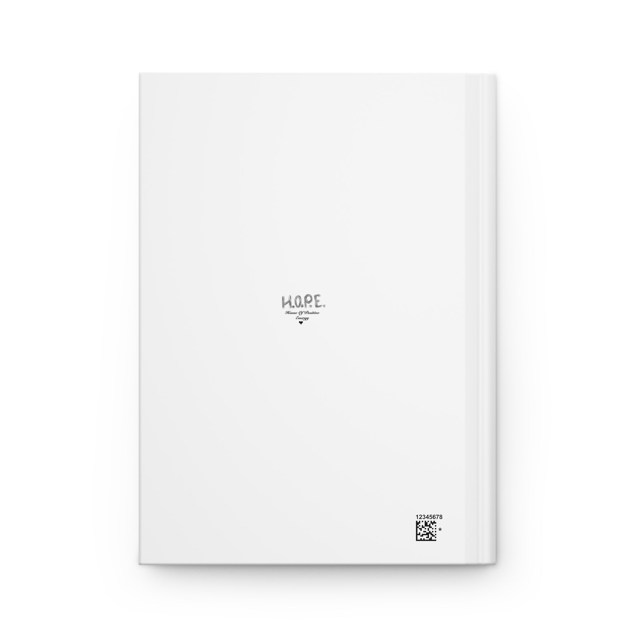 Hardcover Journal — "May your laughter be spontaneous, your efforts be bountiful" Inspirational Quote Notebook