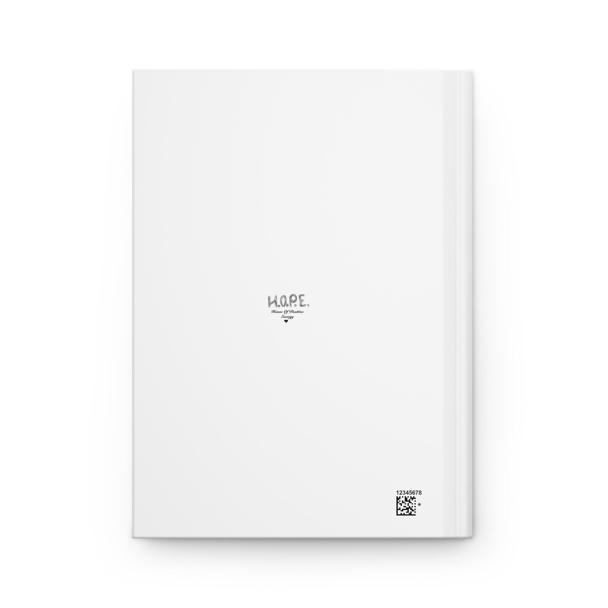Inspirational Hardcover Journal — "Where your attention goes, energy flows" Matte Notebook