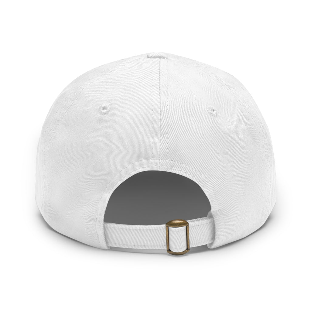 Dad Hat with Leather Patch — “Already Moved On” Casual Baseball Cap