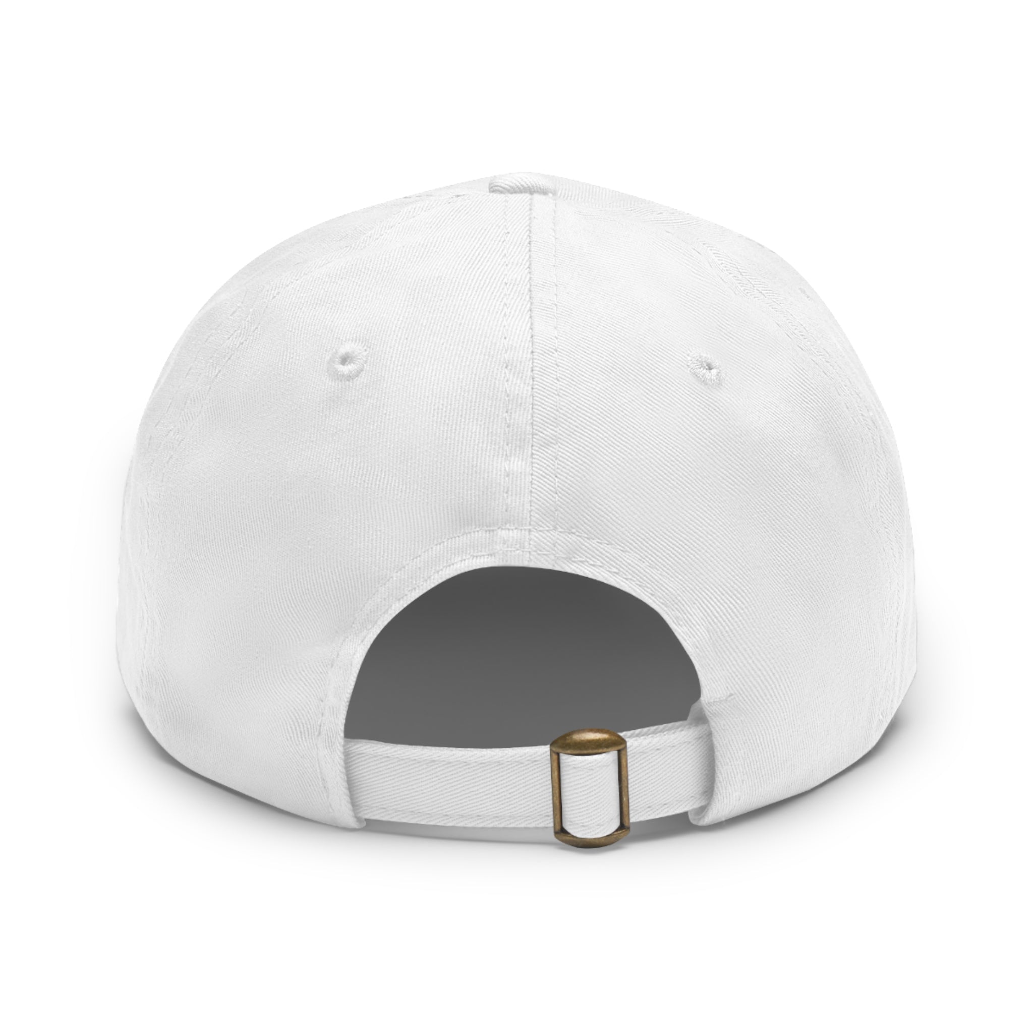 Dad Hat with Leather Patch — “Already Moved On” Casual Baseball Cap
