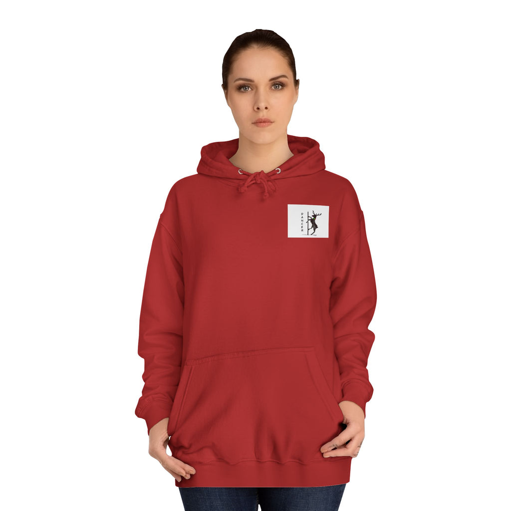 Deer Pole "Dancer" Hoodie Designed by GIGI — Funny Christmas Hoodie