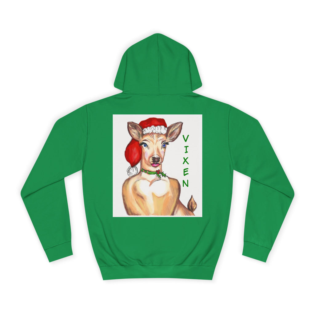 Vixen Reindeer Christmas Hoodie - Exclusively Designed by GIGI