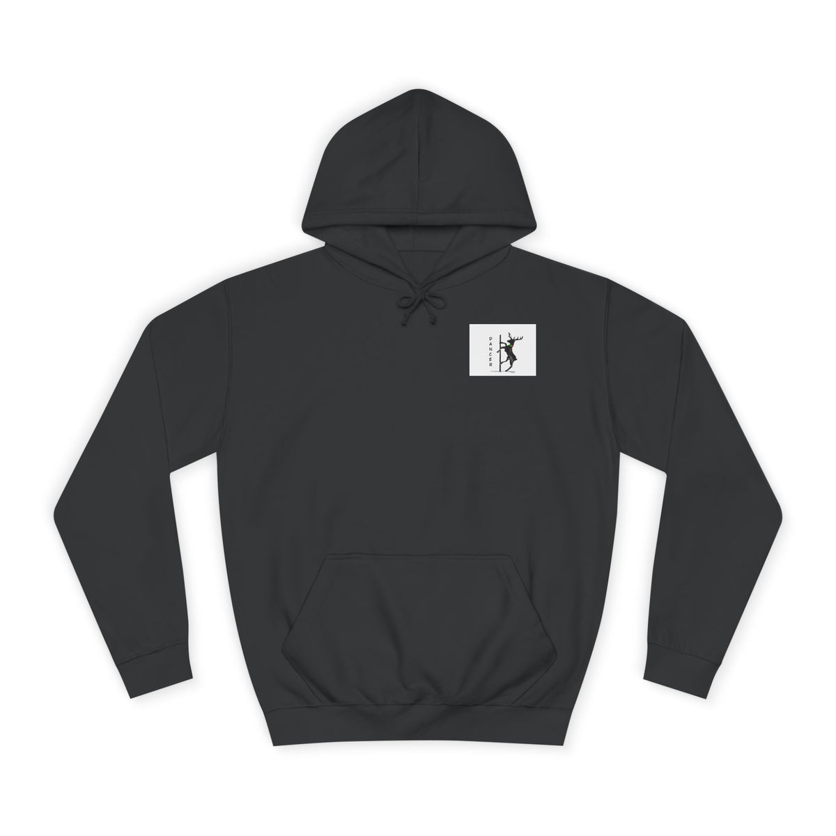 Deer Pole "Dancer" Hoodie Designed by GIGI — Funny Christmas Hoodie