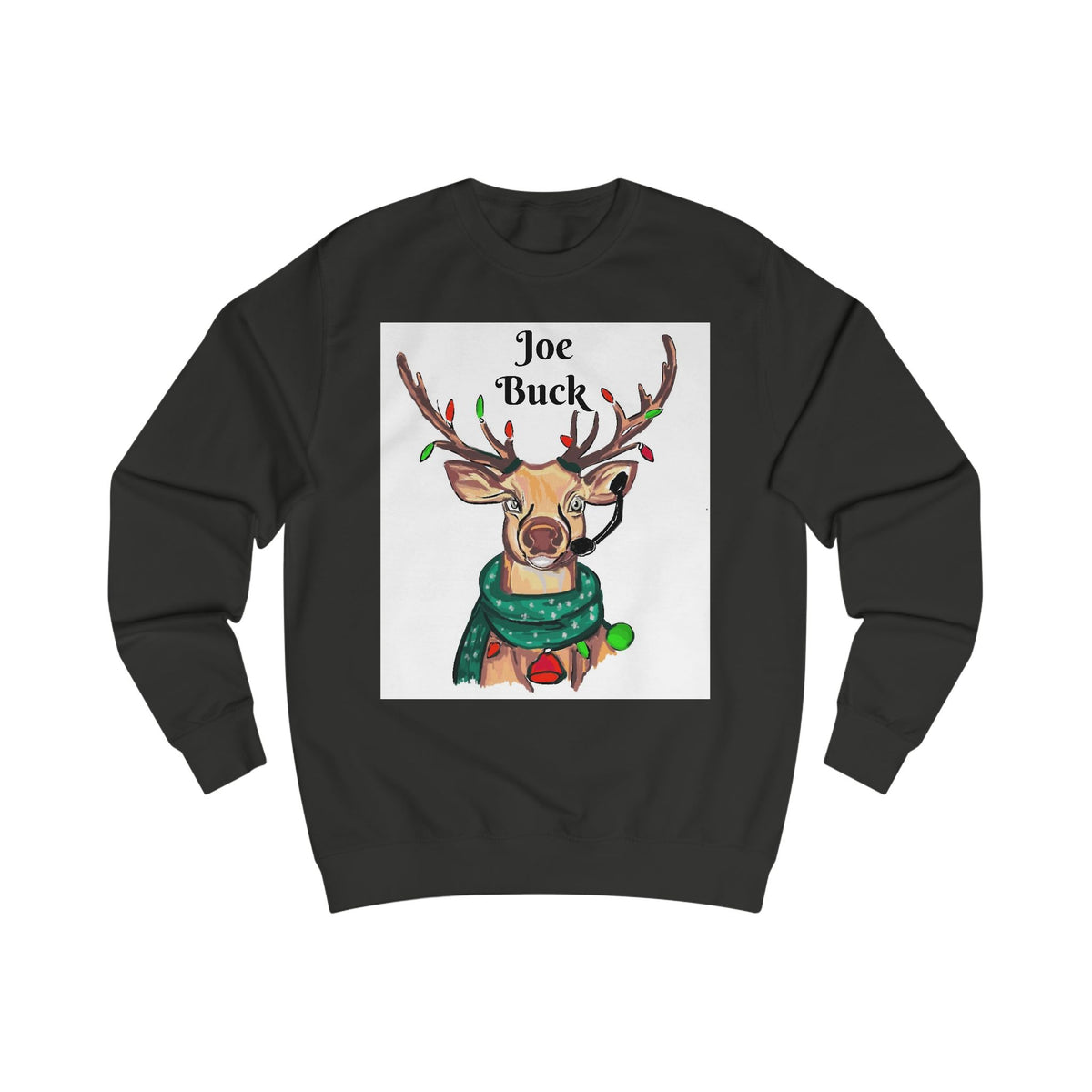 "Joe" Buck Reindeer Christmas Sweatshirt - Exclusively designed by GIGI