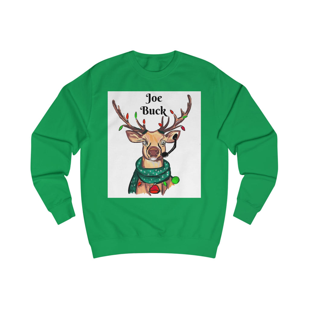 "Joe" Buck Reindeer Christmas Sweatshirt - Exclusively designed by GIGI