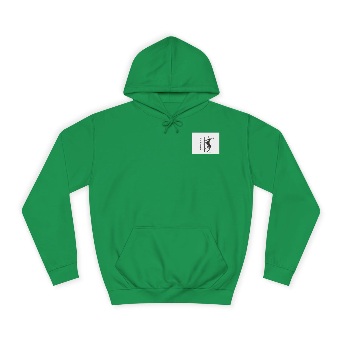 Deer Pole "Dancer" Hoodie Designed by GIGI — Funny Christmas Hoodie