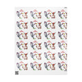 Wrapping Paper Roll — Funny Football Reindeer Games Pattern (Includes “Foul Taunting!!?” Text) by GIGI