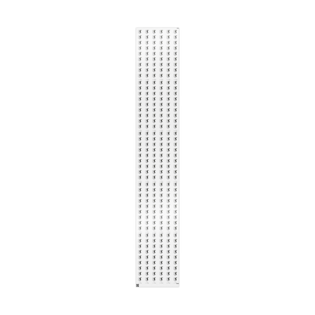 Black and White "Dancer" Wrapping Paper - Designed by GIGI