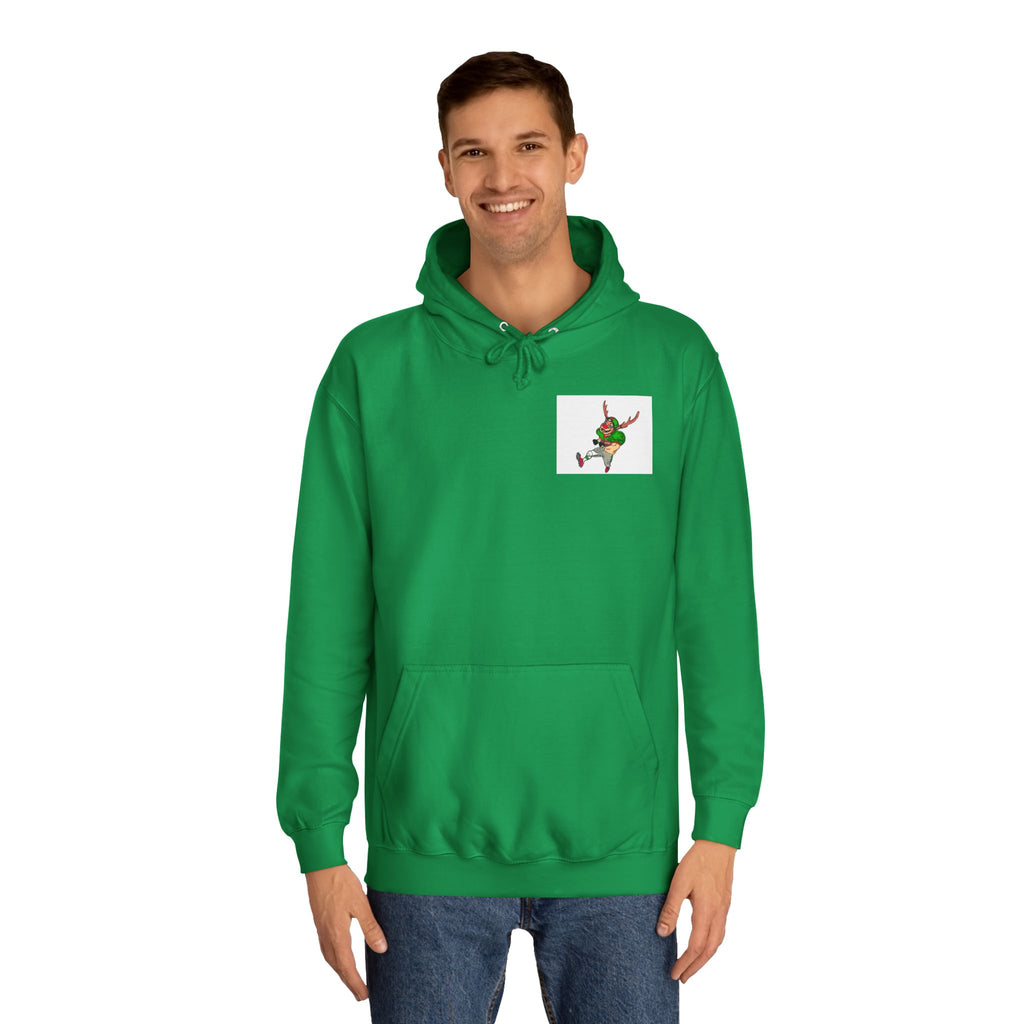 Holiday Hoodie — 'Not Another Tush Push!' Reindeer Christmas Pullover, exclusively designed by GIGI