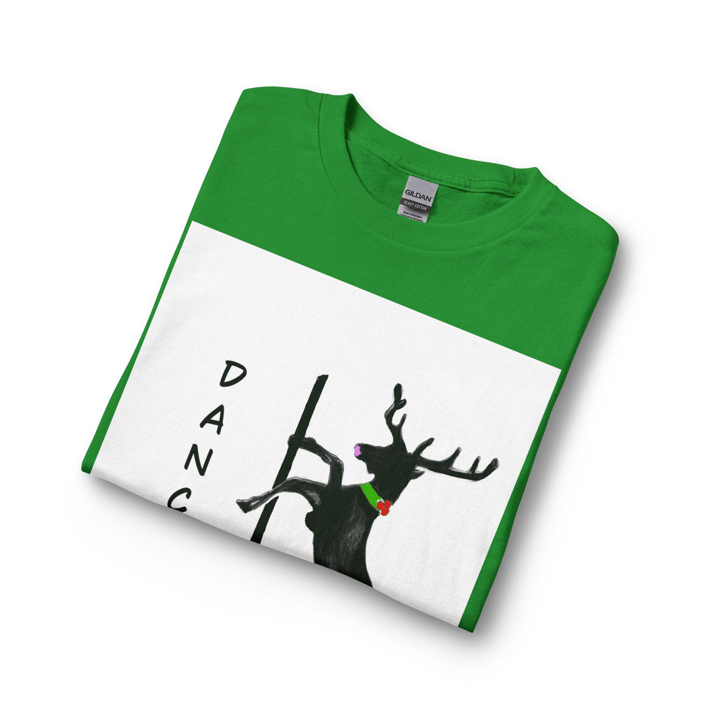 Exotic Pole "Dancer" the Reindeer Long Sleeve Tee - Designed by GIGI