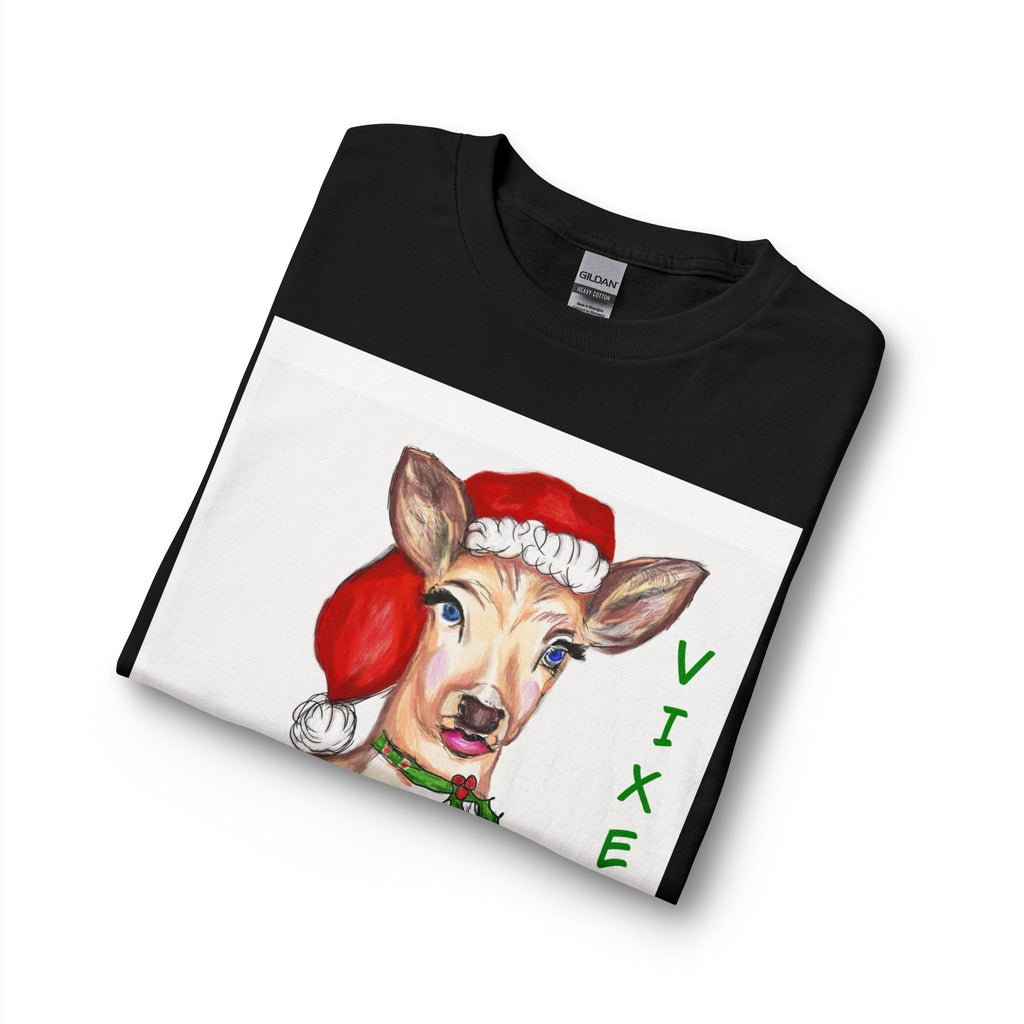 "Vixen" Santa Christmas Long Sleeve T-Shirt - Exclusively Designed by GIGI