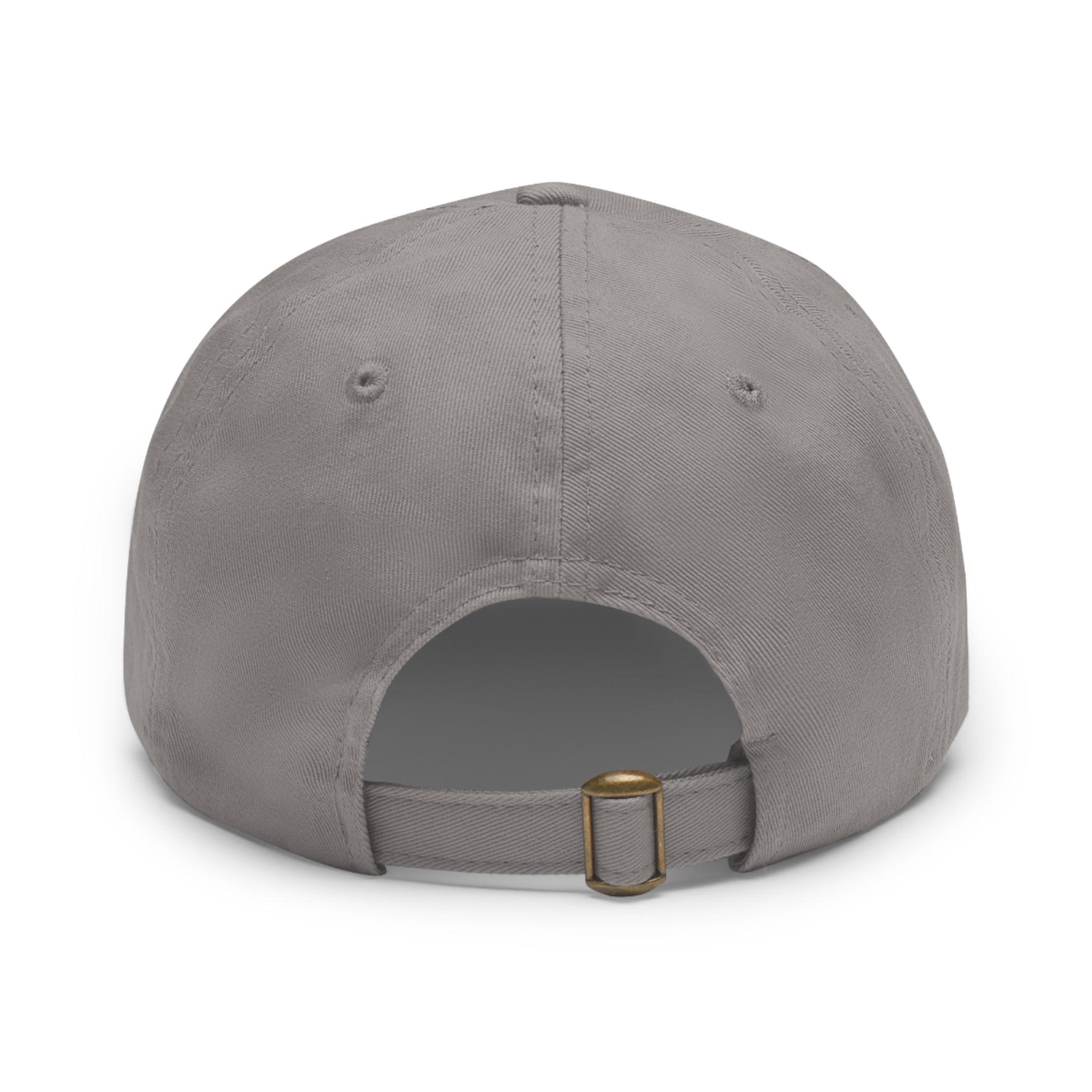 Dad Hat with Leather Patch — “Already Moved On” Casual Baseball Cap