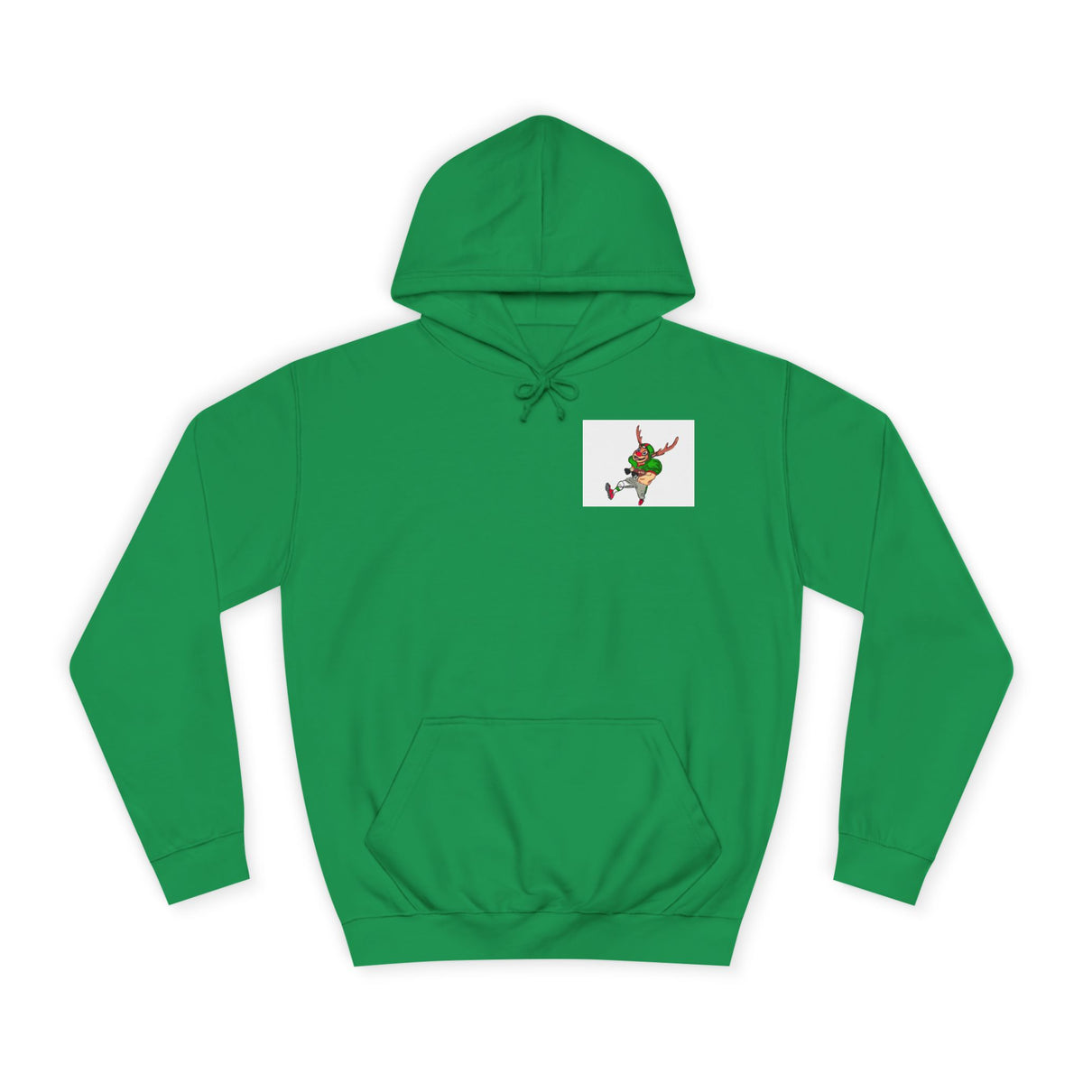 Holiday Hoodie — 'Not Another Tush Push!' Reindeer Christmas Pullover, exclusively designed by GIGI