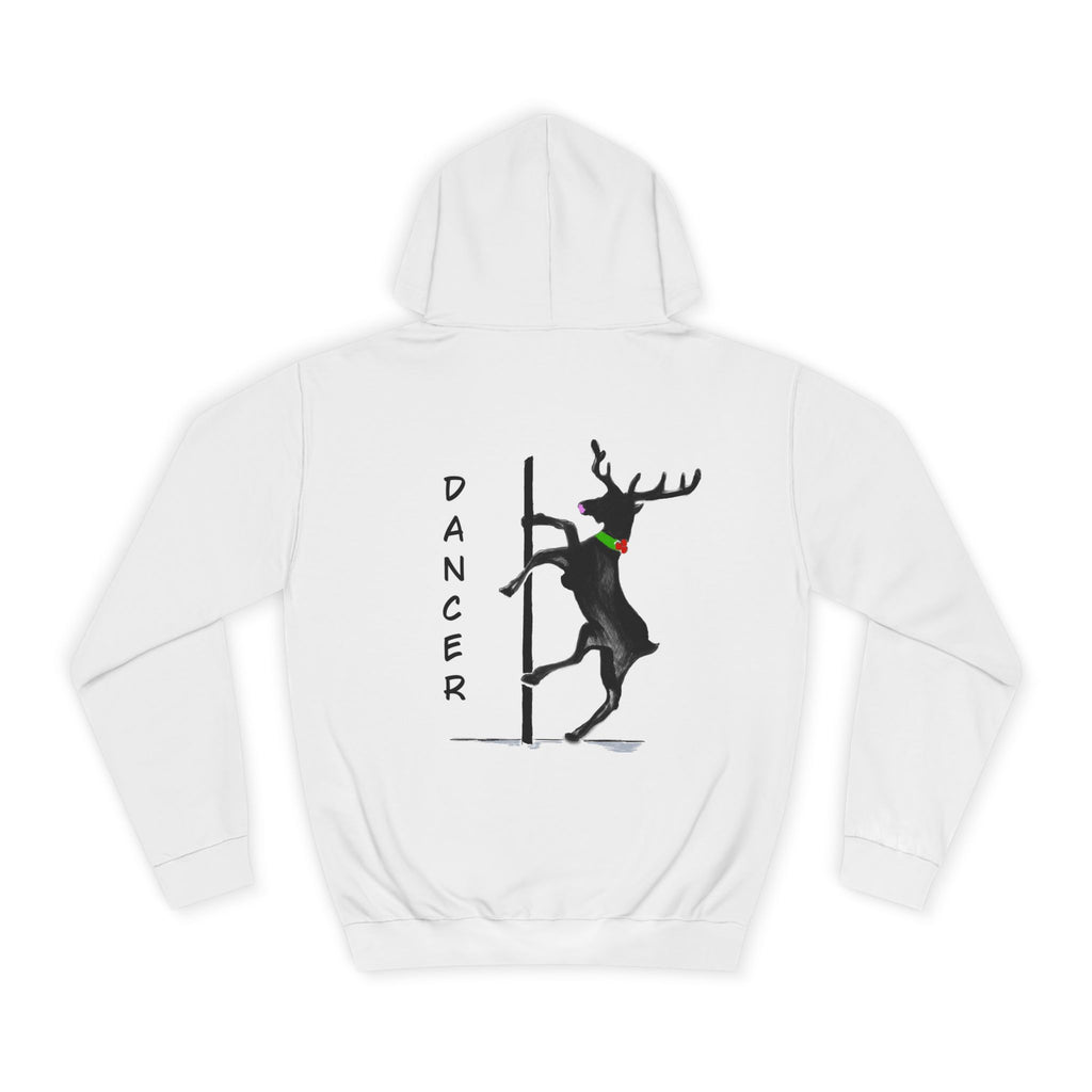 Deer Pole "Dancer" Hoodie Designed by GIGI — Funny Christmas Hoodie