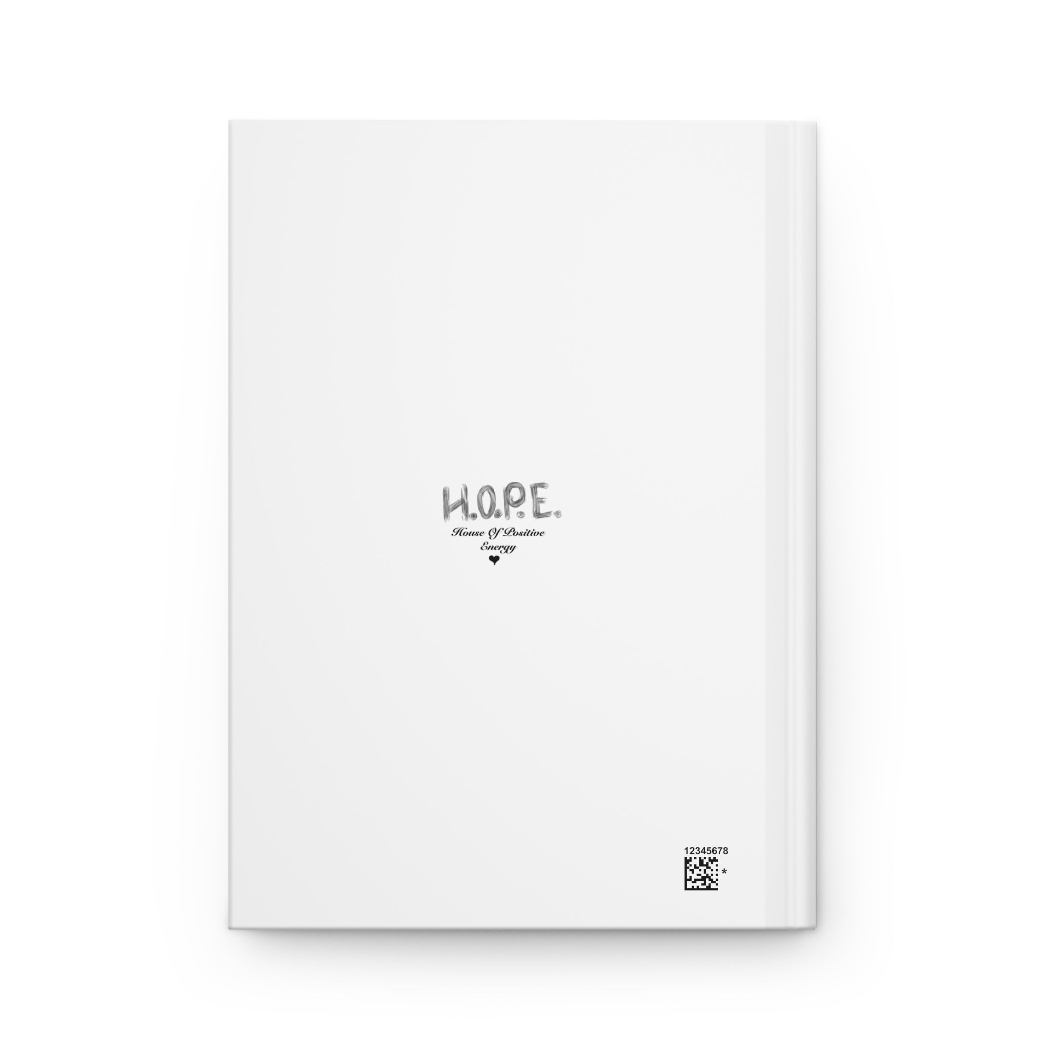 Motivational Hardcover Journal — “Being disciplined is hard but add in positive intention and success is inevitable!”