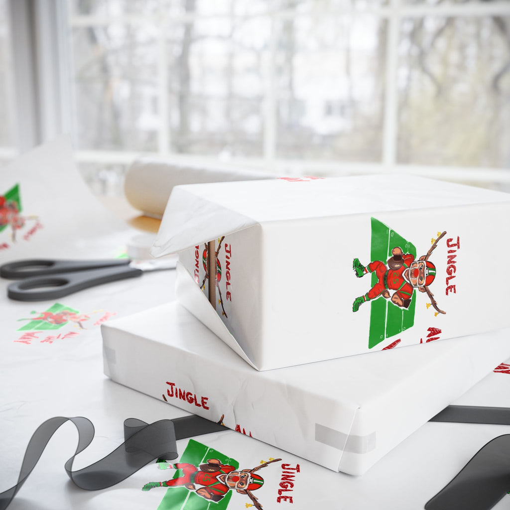 Holiday Funny Wrapping Paper Roll — Festive Fun Gift Wrap, Designed Exclusively by GIGI