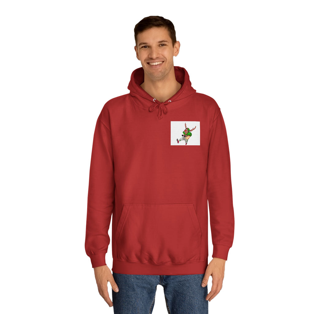 Holiday Hoodie — 'Not Another Tush Push!' Reindeer Christmas Pullover, exclusively designed by GIGI