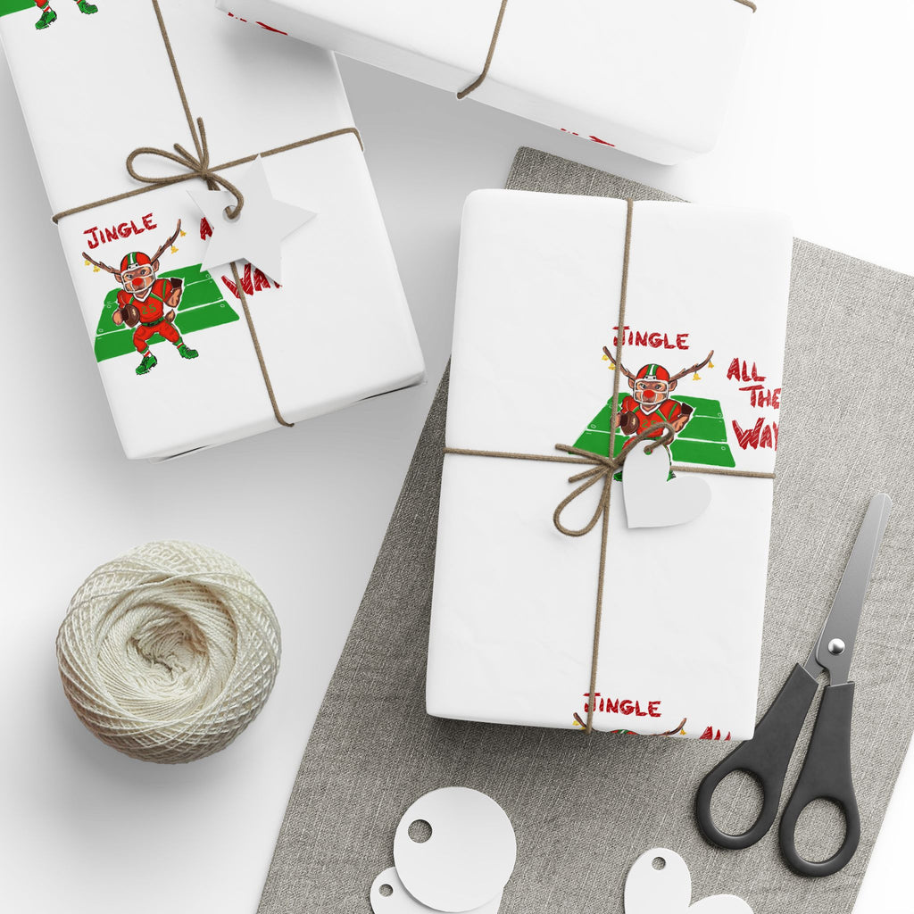 Holiday Funny Wrapping Paper Roll — Festive Fun Gift Wrap, Designed Exclusively by GIGI