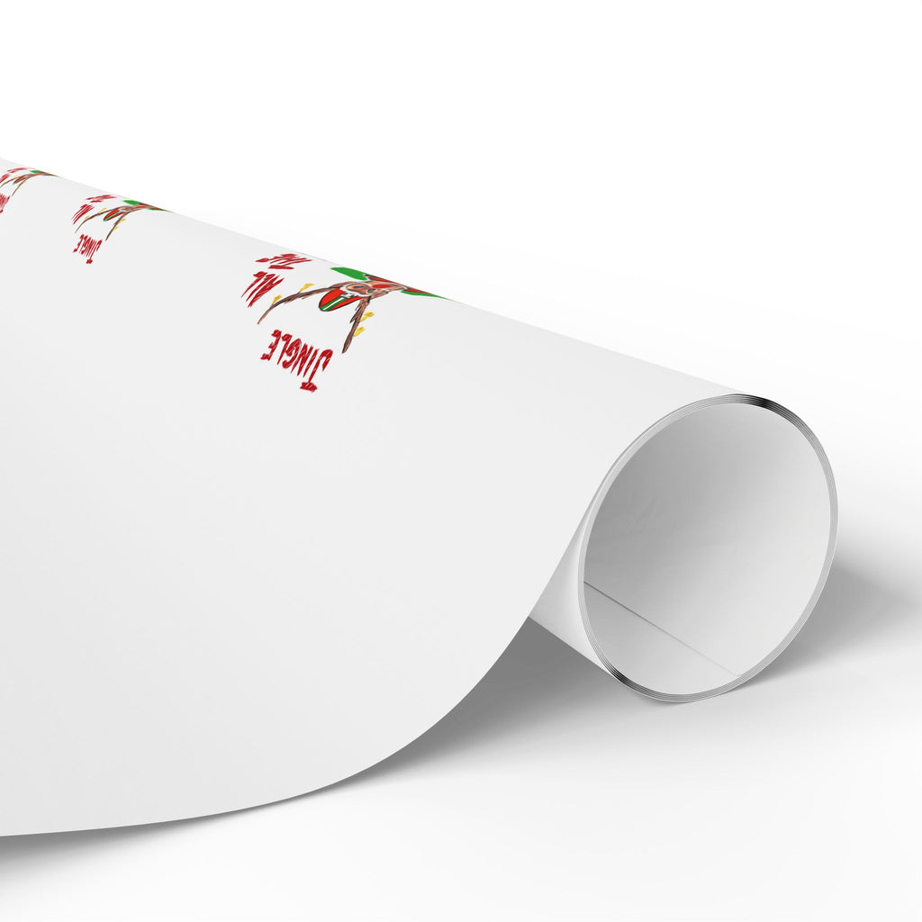 Holiday Funny Wrapping Paper Roll — Festive Fun Gift Wrap, Designed Exclusively by GIGI