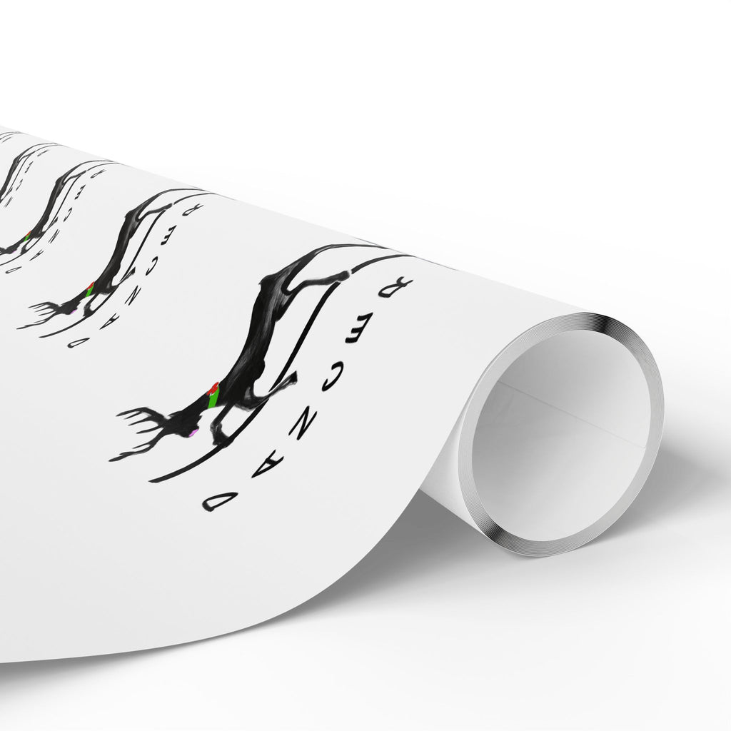 Black and White "Dancer" Wrapping Paper - Designed by GIGI