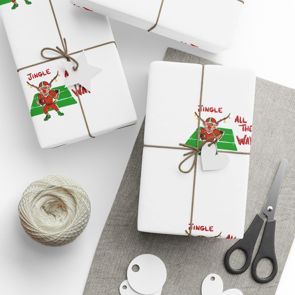 Holiday Funny Wrapping Paper Roll — Festive Fun Gift Wrap, Designed Exclusively by GIGI