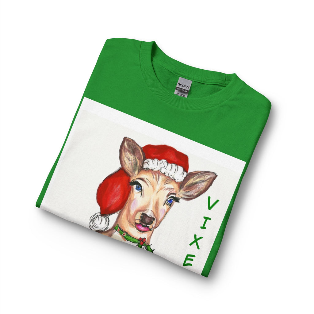"Vixen" Santa Christmas Long Sleeve T-Shirt - Exclusively Designed by GIGI