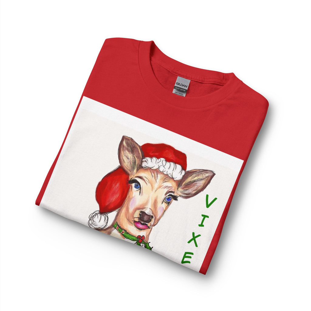 "Vixen" Santa Christmas Long Sleeve T-Shirt - Exclusively Designed by GIGI