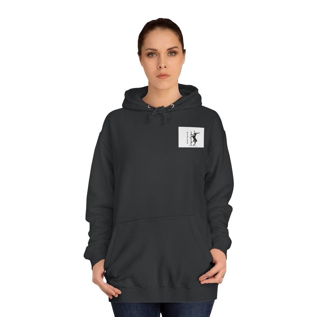 Deer Pole "Dancer" Hoodie Designed by GIGI — Funny Christmas Hoodie
