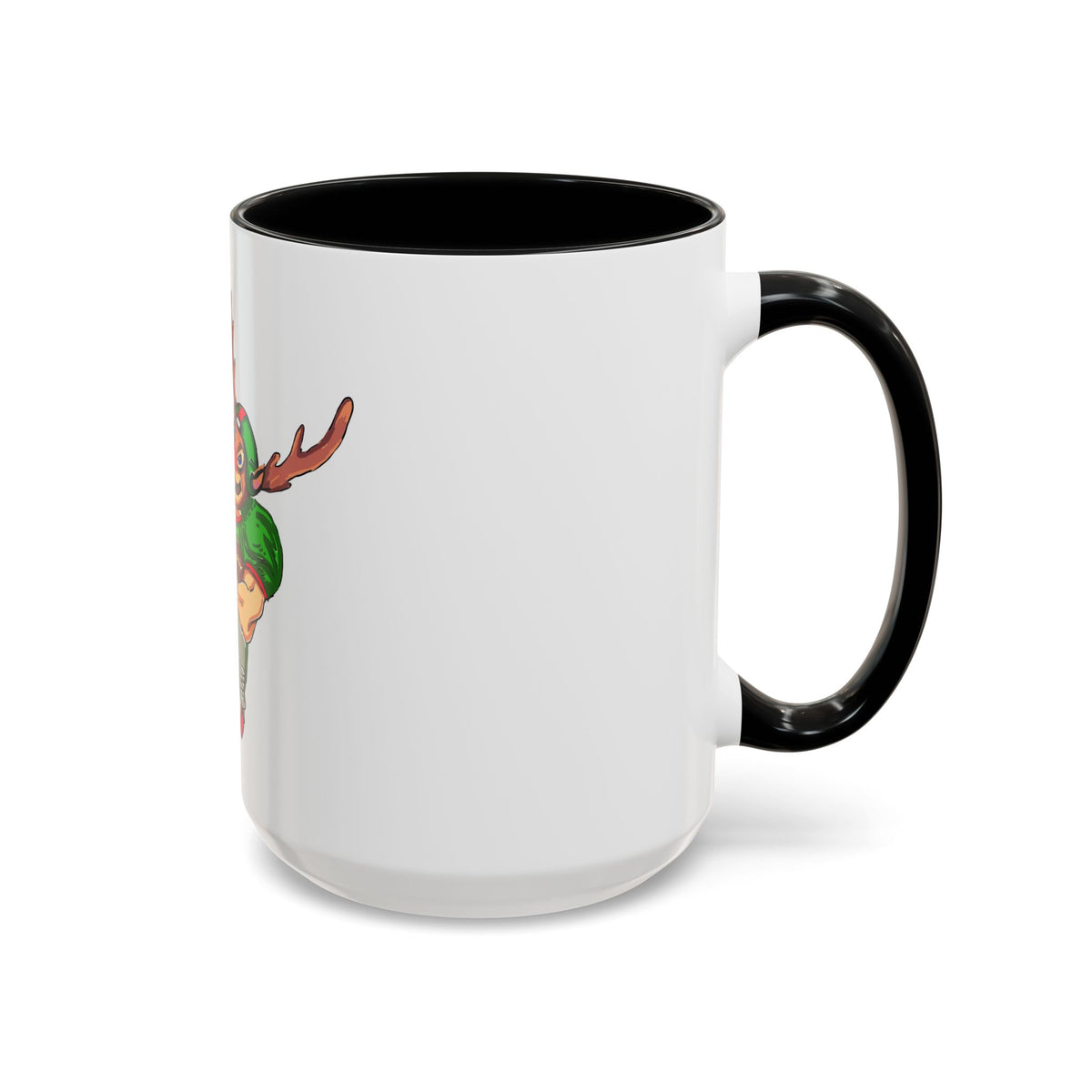It's Blitzin' Time! Reindeer Football Accent Coffee Mug, designed by GIGI