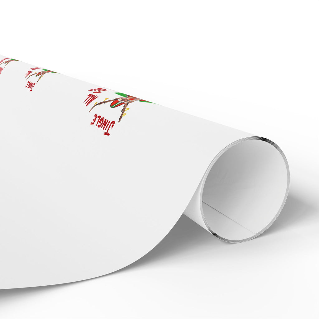 Holiday Funny Wrapping Paper Roll — Festive Fun Gift Wrap, Designed Exclusively by GIGI