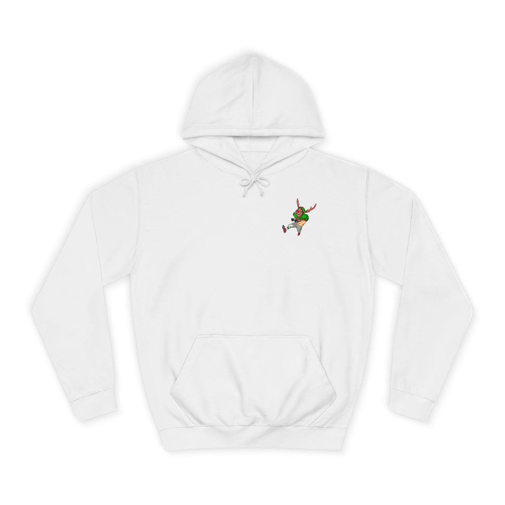 Holiday Hoodie — 'Not Another Tush Push!' Reindeer Christmas Pullover, exclusively designed by GIGI