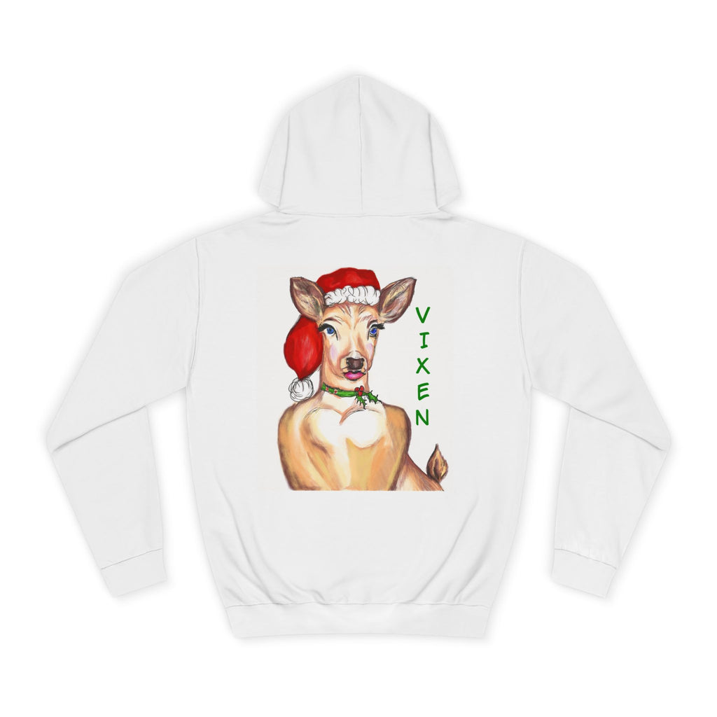 Vixen Reindeer Christmas Hoodie - Exclusively Designed by GIGI